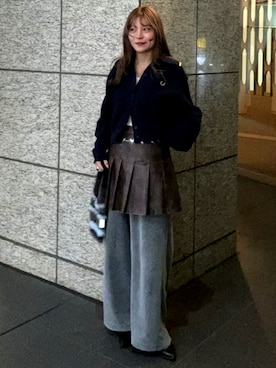 Ray BEAMSさん（レディース・160cm）の冬コーディネート