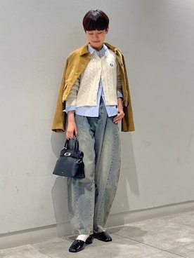 「Ray BEAMS（レイビームス）のアイテム」を使った、Ray BEAMSさん（レディース・162cm）の秋コーディネート