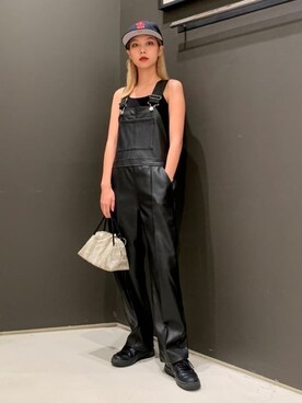 「Ray BEAMS（レイビームス）のアイテム（オールインワン・サロペット）」を使った、Ray BEAMSさん（レディース・164cm）の夏コーディネート