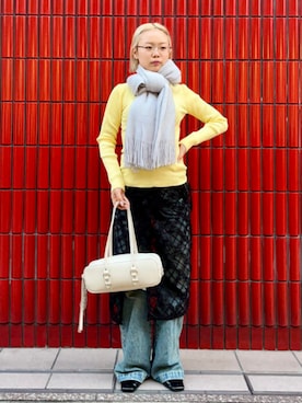 Ray BEAMSさん（レディース・160cm）の冬コーディネート