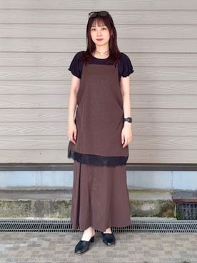 Ray BEAMSさん（レディース・155cm）の夏コーディネート