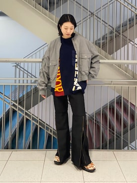 「Ray BEAMS（レイビームス）のアイテム」を使った、Ray BEAMSさん（レディース・161cm）の秋コーディネート