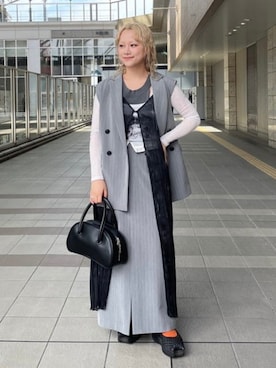 Ray BEAMSさん（レディース・153cm）の秋コーディネート