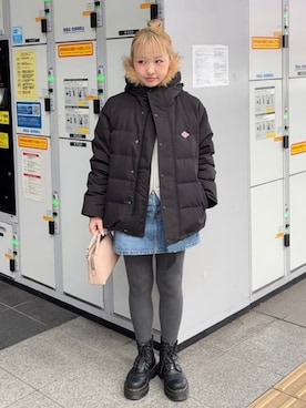 Ray BEAMSさん（レディース・153cm）の冬コーディネート