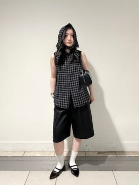 Ray BEAMSさん（レディース・158cm）の夏コーディネート