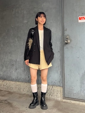 「Ray BEAMS（レイビームス）のアイテム」を使った、Ray BEAMSさん（レディース・158cm）の秋コーディネート