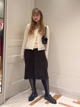 Ray BEAMSさん（レディース・160cm）の冬コーディネート