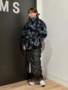 「Ray BEAMS（レイビームス）のアイテム（ブルゾン）」を使った、Ray BEAMSさん（レディース・159cm）の秋コーディネート