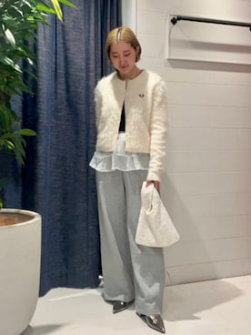 Ray BEAMSさん（レディース・156cm）の冬コーディネート