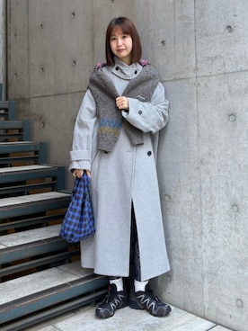 「Ray BEAMS（レイビームス）のアイテム（その他アウター）」を使った、Ray BEAMSさん（レディース・163cm）の秋コーディネート
