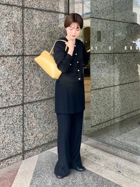 「Ray BEAMS（レイビームス）のアイテム（その他パンツ）」を使った、Ray BEAMSさん（レディース・153cm）の秋コーディネート