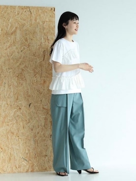 Ray BEAMSさん（レディース・167cm）の春コーディネート