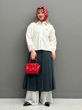 「Ray BEAMS（レイビームス）のアイテム」を使った、Ray BEAMSさん（レディース・158cm）の秋コーディネート