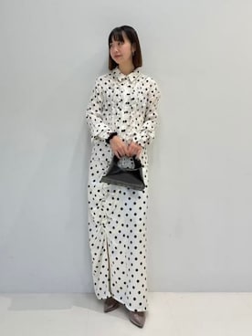 Ray BEAMSさん（レディース・163cm）の冬コーディネート