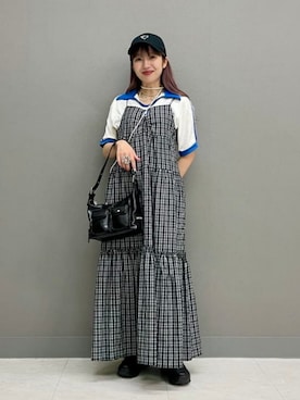 Ray BEAMSさん（レディース・153cm）の夏コーディネート