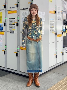 Ray BEAMSさん（レディース・158cm）の春コーディネート