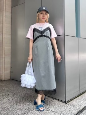 Ray BEAMSさん（レディース・152cm）の夏コーディネート