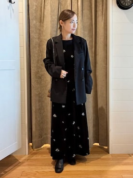 「Ray BEAMS（レイビームス）のアイテム」を使った、Ray BEAMSさん（レディース・151cm）の秋コーディネート