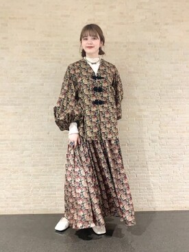 Ray BEAMSさん（レディース・158cm）の夏コーディネート