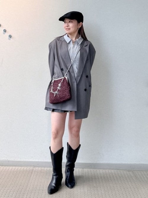 セール】4ボタン W ビッグ ジャケット（テーラードジャケット）｜Ray