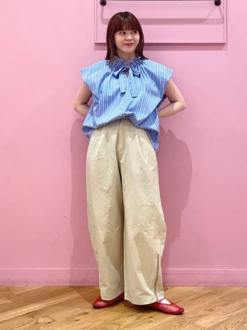ジップ ヘムカーブ パンツ（その他パンツ）｜Ray BEAMS（レイ