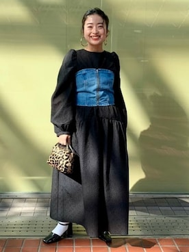 Ray BEAMSさん（レディース・148cm）の春コーディネート