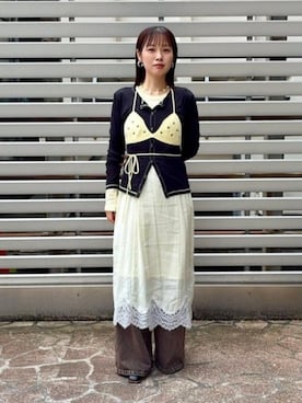 Ray BEAMSさん(レディース・155cm)の夏コーディネート