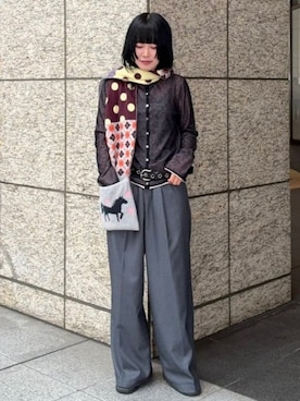 「Ray BEAMS（レイビームス）のアイテム」を使った、Ray BEAMSさん（レディース・153cm）の秋コーディネート