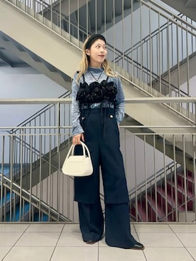 Ray BEAMSさん（レディース・157cm）の秋コーディネート