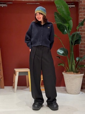 「Ray BEAMS（レイビームス）のアイテム」を使った、Ray BEAMSさん（レディース・160cm）の秋コーディネート