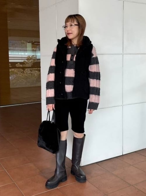 セール】ワイド ボーダー ポロ ニット（ニット/セーター）｜Ray BEAMS