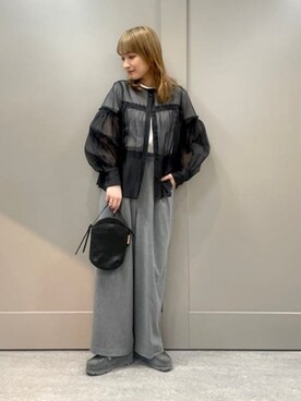 Ray BEAMSさん（レディース・163cm）の春コーディネート