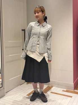 Ray BEAMSさん(レディース・160cm)の秋コーディネート