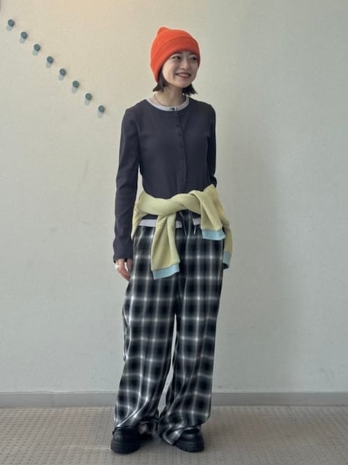 RIB レイヤード カーディガン［手洗い可］（カーディガン/ボレロ