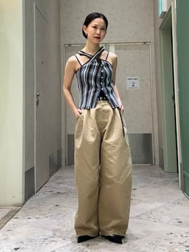 Ray BEAMSさん(レディース・158cm)の春コーディネート