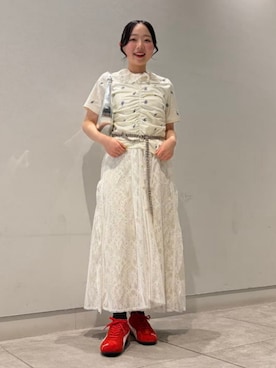 Ray BEAMS（レイビームス）の「sister jane / Plume Mini Dress