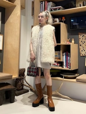 Ray BEAMSさん(レディース・154cm)の秋コーディネート