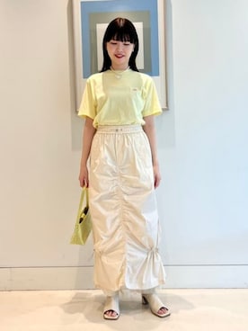 Ray BEAMSさん（レディース・163cm）の春コーディネート