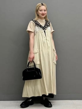 Ray BEAMSさん（レディース・158cm）の春コーディネート