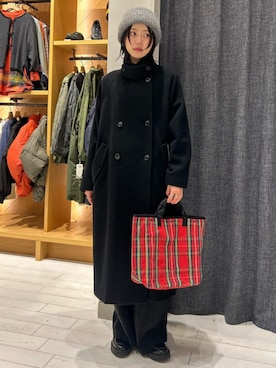 Ray BEAMSさん（レディース・163cm）の冬コーディネート