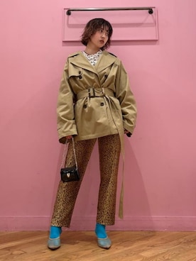 Ray BEAMSさん(レディース・155cm)の冬コーディネート