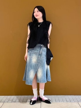 「Ray BEAMS（レイビームス）のアイテム」を使った、Ray BEAMSさん（レディース・161cm）の夏コーディネート