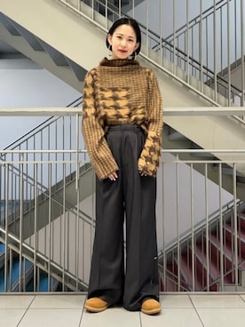 Ray BEAMSさん（レディース・158cm）の秋コーディネート