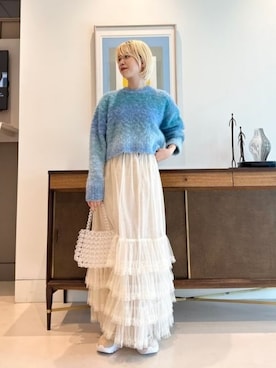 Ray BEAMSさん（レディース・161cm）の冬コーディネート