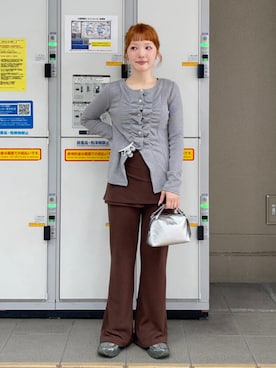 Ray BEAMSさん(レディース・158cm)の秋コーディネート