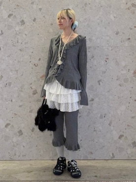 「Ray BEAMS（レイビームス）のアイテム」を使った、Ray BEAMSさん（レディース・154cm）の秋コーディネート