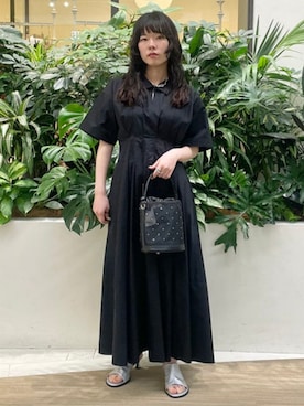 Ray BEAMSさん（レディース・153cm）の夏コーディネート