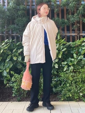 Ray BEAMSさん(レディース・161cm)の冬コーディネート