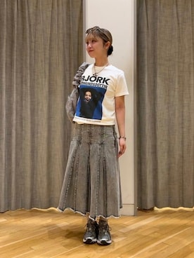 「着回しコーデ」｜Ray BEAMSさん（レディース・152cm）の夏コーディネート