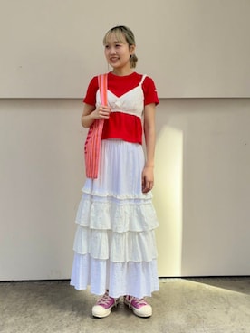 Ray BEAMSさん(レディース・160cm)の夏コーディネート